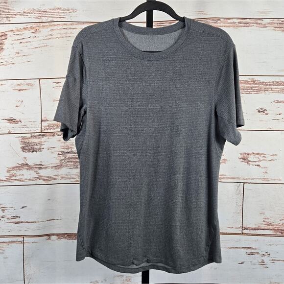 Lululemon Active Tee T-Shirt grey Size Medium - Picture 1 of 4